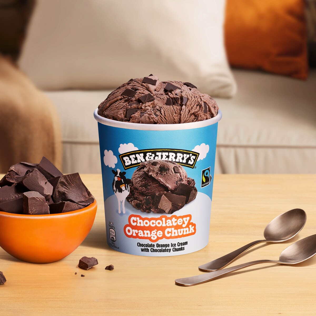 Chocolatey Orange Chunk Zmrzlina - Tub 4 / 4