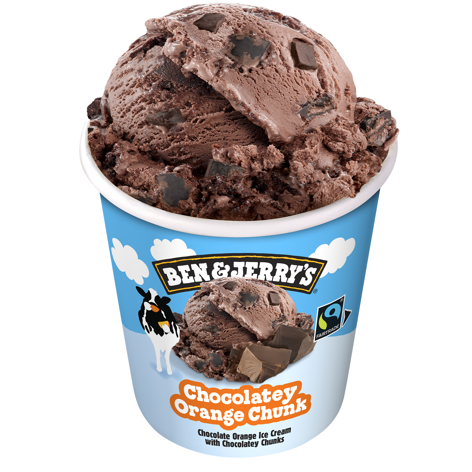 Chocolatey Orange Chunk Original Ice Cream Pullitry